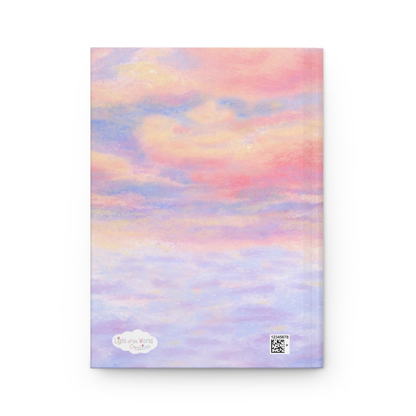 Hardcover Journal Matte - Dreamy Cotton Candy Skies