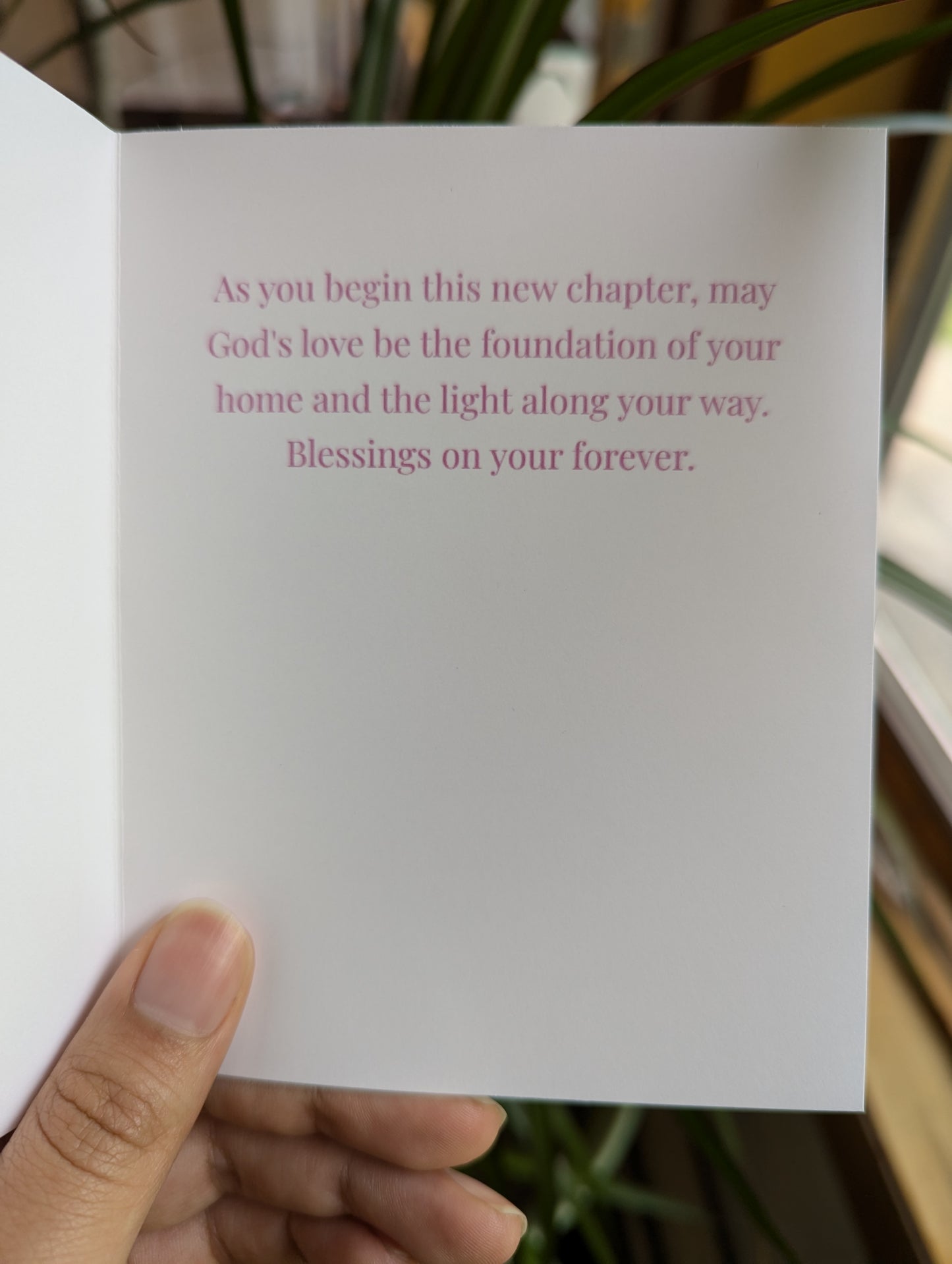 Wishing You a Lifetime of Love – Floral Wedding Card