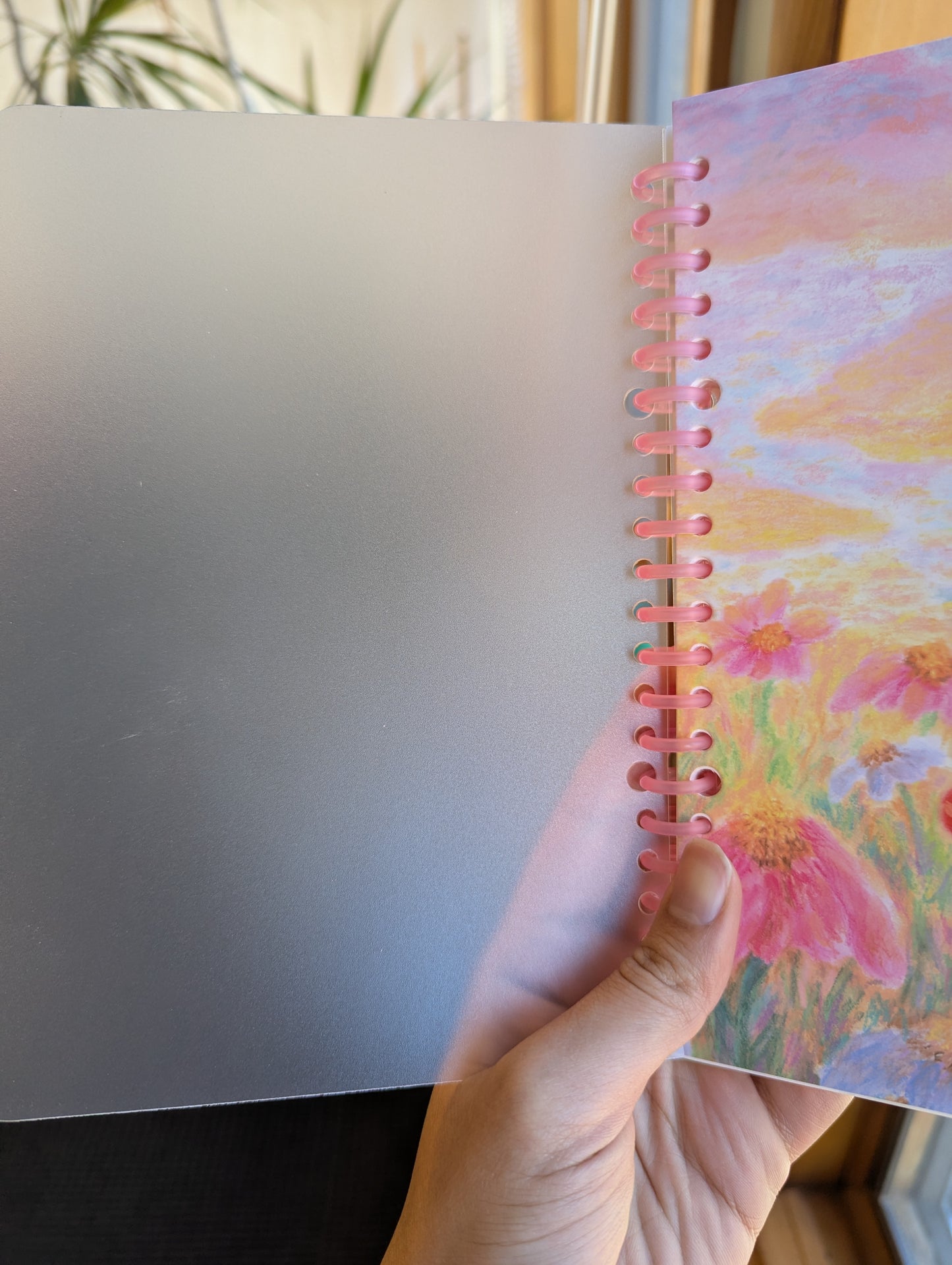 Smart Ring Binder Notebook - Wildflower Field