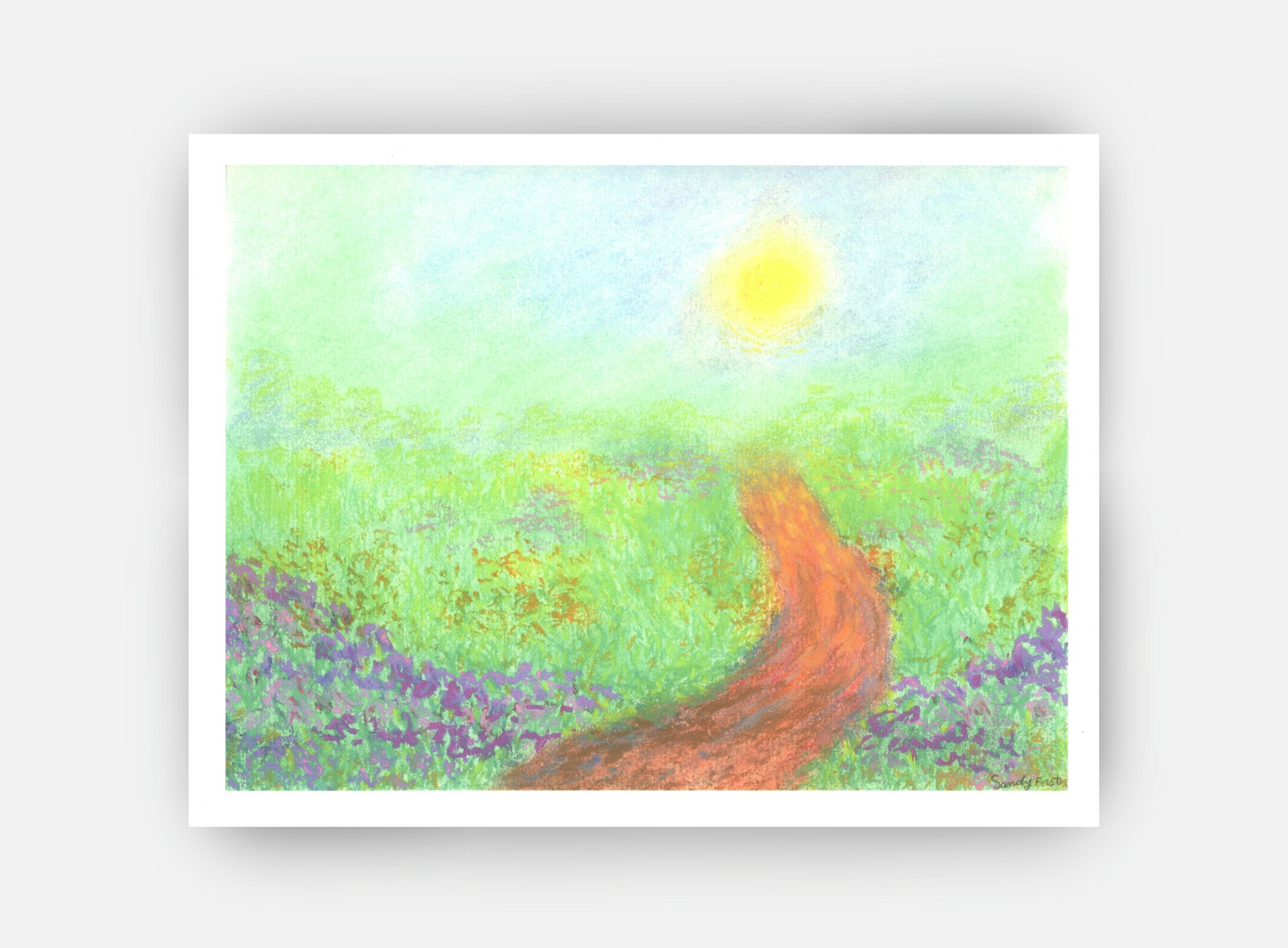 Spring Radiance – The Path of Light Wall Art & Gift