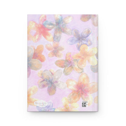 Hardcover Journal Matte - Soft Dreamy Blooms