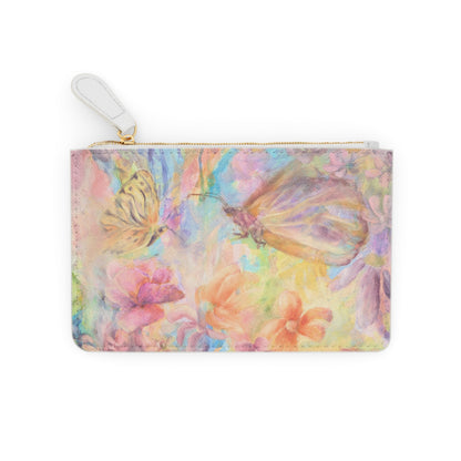 Mini Clutch Bag - Floral Butterfly Design
