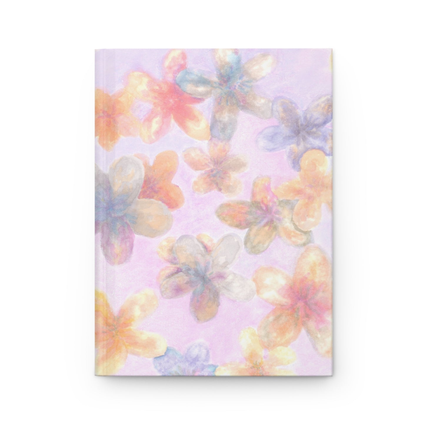 Hardcover Journal Matte - Soft Dreamy Blooms