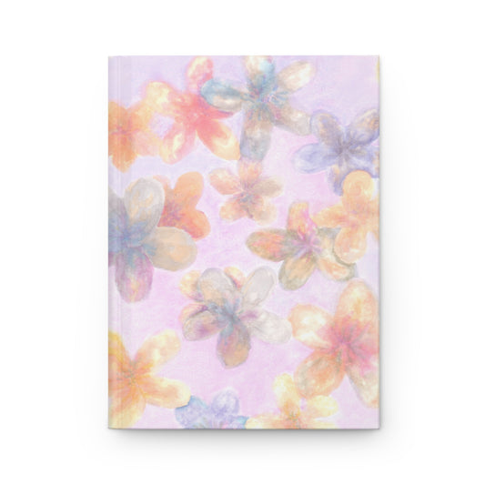 Hardcover Journal Matte - Soft Dreamy Blooms