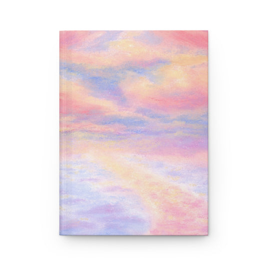 Hardcover Journal Matte - Dreamy Cotton Candy Skies