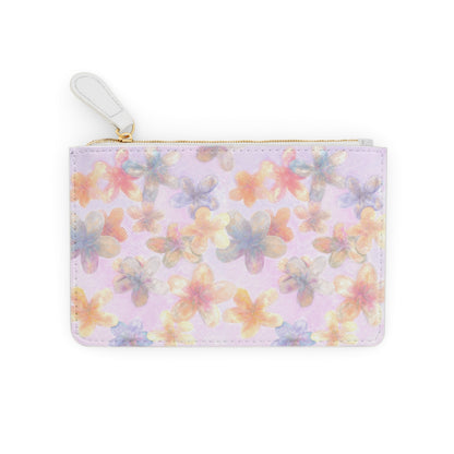 Mini Clutch Bag - Soft Bloom Design