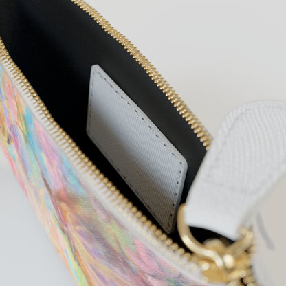 Mini Clutch Bag - Floral Butterfly Design