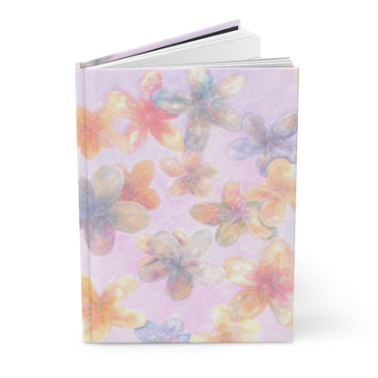 Hardcover Journal Matte - Soft Dreamy Blooms