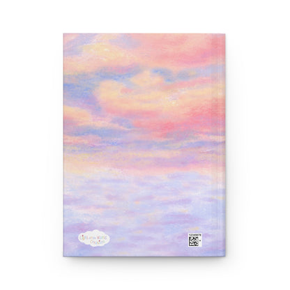 Hardcover Journal Matte - Dreamy Cotton Candy Skies