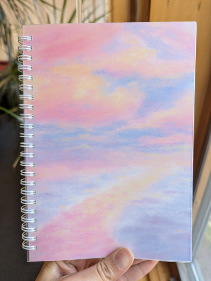 Spiral Notebook - Pastel Path