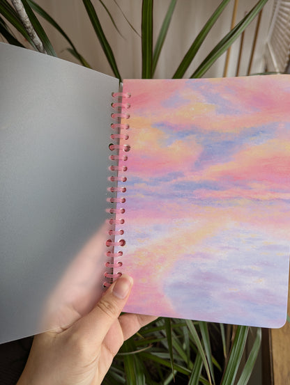 Smart Ring Binder Notebook - Pastel Dreamy Path