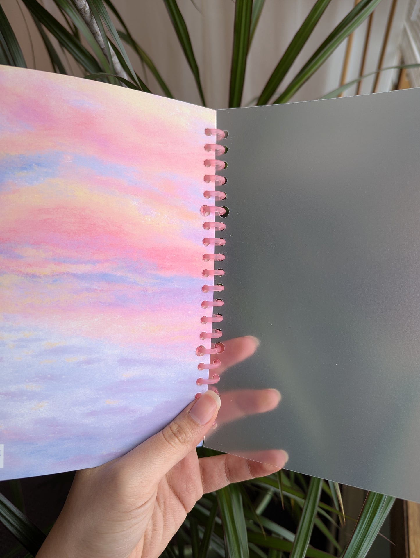 Smart Ring Binder Notebook - Pastel Dreamy Path