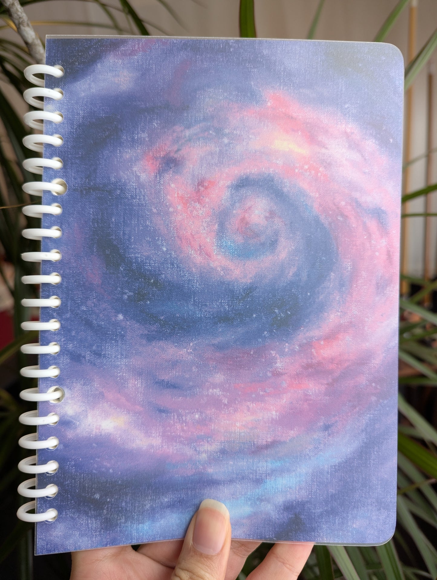 Smart Ring Binder Notebook - Swirling Galaxy in Space