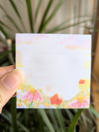 Sticky Notes - Wildflower Field