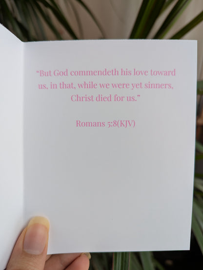 Jesus Loves You Valentine’s Day Christian Card