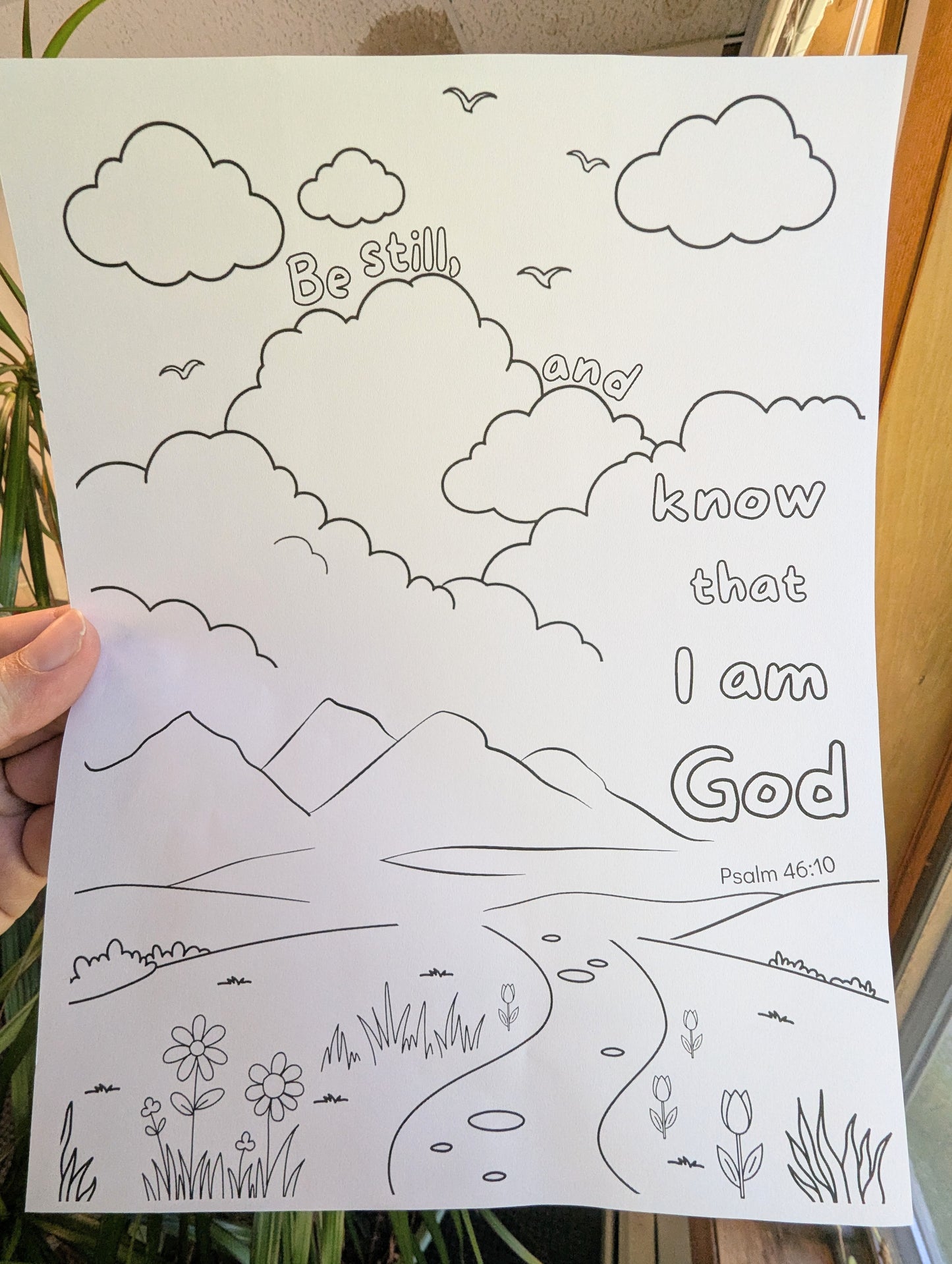 Trust in God Bible Printable Coloring Pages - Set of 3 for All Ages