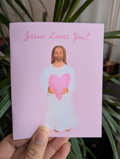 Jesus Loves You Valentine’s Day Christian Card
